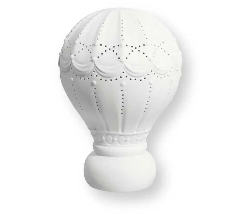 Lámpara de porcelana modelo Ballon con diseño italiano.