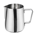 Lechera profesional de acero inoxidable con capacidad de 90 cl.