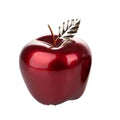 Manzana roja decorativa de 14 cm, fabricada por Brandani Gift Group.
