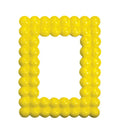 Marco de fotos Lollipop de color amarillo, con capacidad para una foto de 10x15 cm.