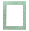Marco de fotos "Nonricordardime" de Brandani en color verde, con dimensiones de 18x24 cm.