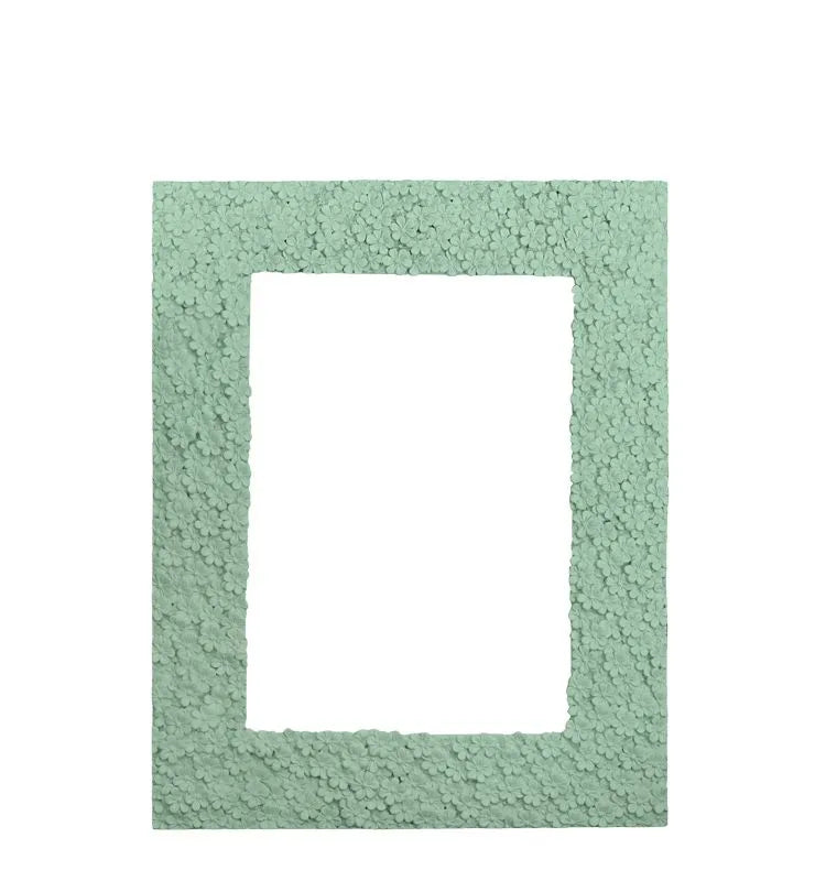 Marco de fotos verde Nontincordardime de Brandani, tamaño 13x18 cm.