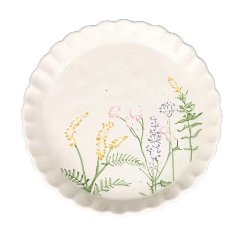 Molde/fuente para tarta de cerámica de la colección Risveglio, diámetro 26,5 cm, con un diseño italiano elegante.