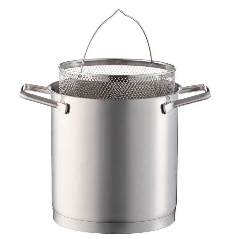 Olla para espárragos de 4,5 litros con inserto, diseño italiano.