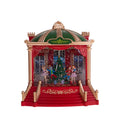 Belén navideño con luces LED, figuras en movimiento y sonido, de la marca Brandani Gift Group.