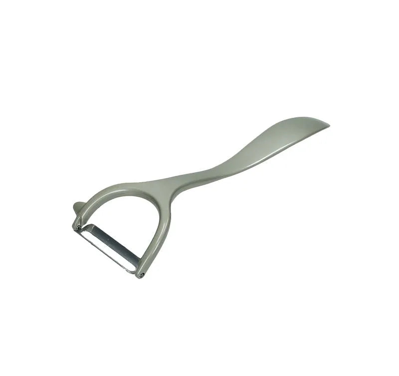 Pelador Elegance Champagne, un utensilio de cocina de Brandani Gift Group con acabado en color champán.