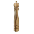 Pimentero de 32 cm de Brandani Gift Group con cuerpo de madera, detalles en acero inoxidable y mecanismo de cerámica.