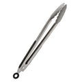 Pinza multiusos profesional con cuerpo de acero inoxidable y mango de nylon.