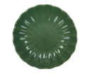 Plato hondo Calipso Menta, pieza de cerámica italiana con acabado brillante en color menta.