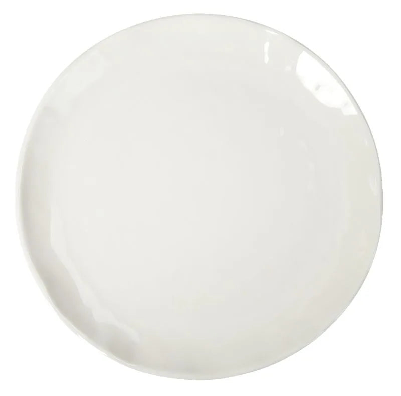 Plato hondo Evergreen de melamina, con un diseño moderno y funcional, visto desde arriba.