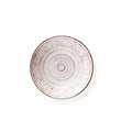 Plato hondo Serendipity en color blanco, fabricado en stoneware, con un diseño moderno y elegante.