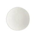 Plato hondo blanco de gres, colección Sinfonia, Brandani.