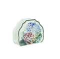 Servilletero Flora de Brandani Gift Group, con diseño floral y base estable.