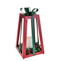 Figura decorativa navideña "Quinque" con lazo y vela, de Brandani.