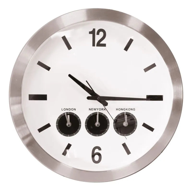 Reloj Multime Blanco con diseño italiano moderno.