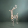 Figura decorativa navideña Brandani con luz LED, vista frontal.