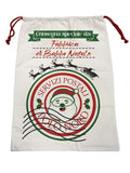 Saco Mágico "Polo Norte" de Brandani con dimensiones 49x71 cm, ideal para decoración o envolver regalos navideños.
