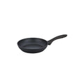 Sartén forjada de 24 cm con revestimiento antiadherente, vista frontal.
