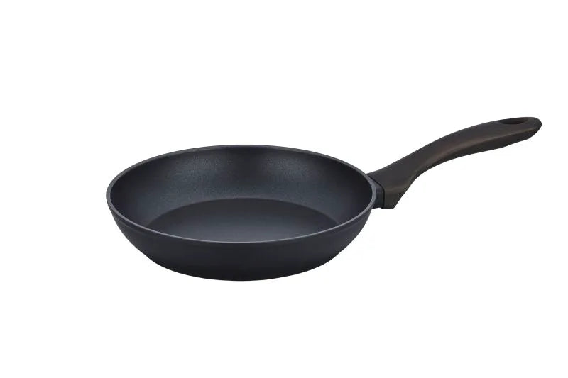 Sartén forjada de 32 cm con revestimiento antiadherente, vista superior.