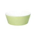 Set de dos bols verdes de porcelana New Bone China, presentados juntos.
