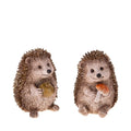 Set de 2 figuras decorativas 'I Ricci' de Brandani, ideales para Navidad.