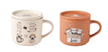 Set de 2 mugs GATTI en New Bone China, con un diseño de gatos.