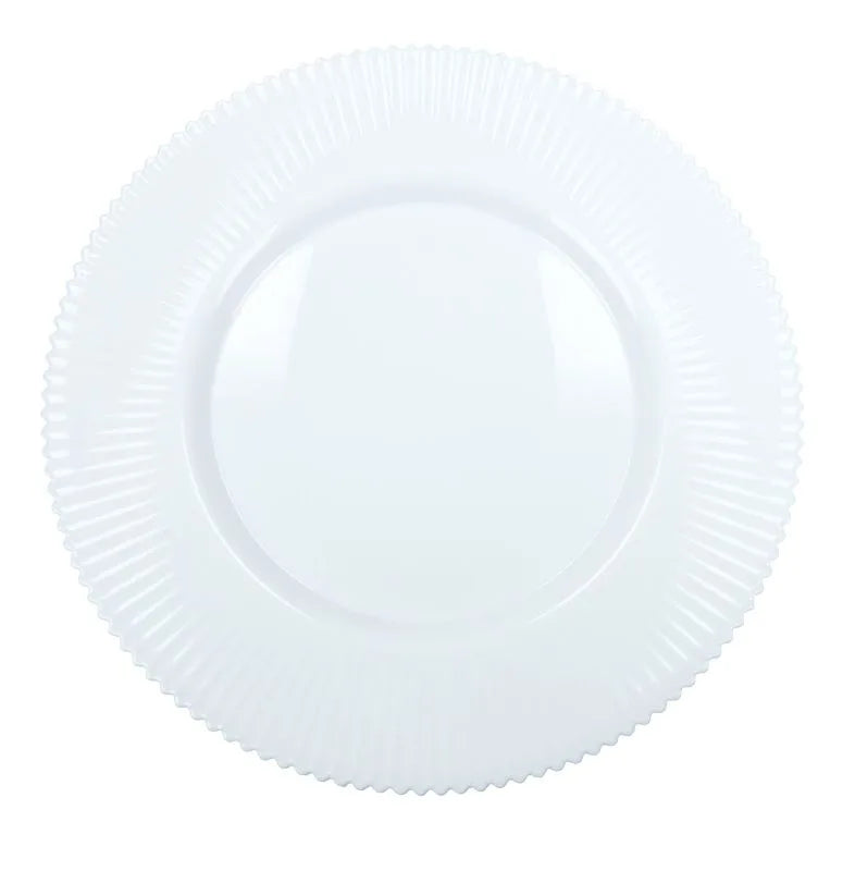 Set de 2 bajoplatos BIANCO de Brandani en color blanco.