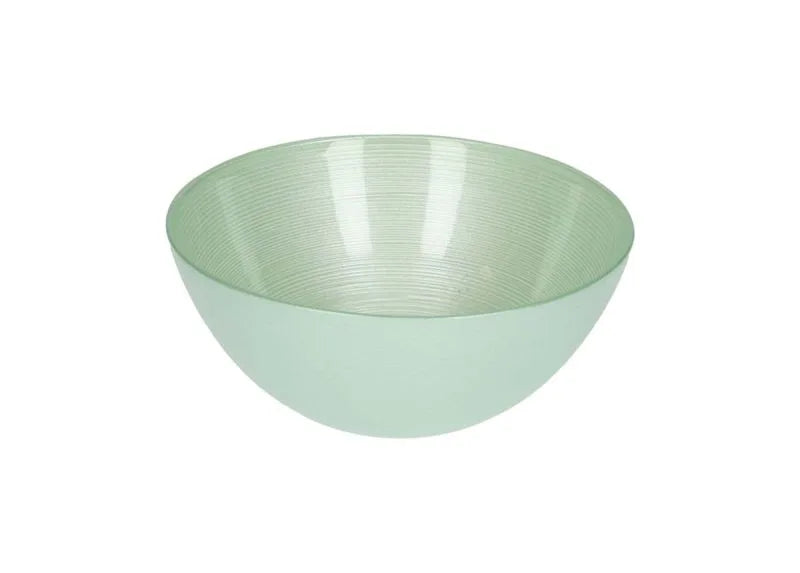 Set de 2 cuencos de cerámica de 15 cm de diámetro, color acquamarina, colección Ares.