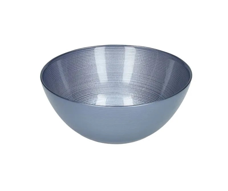 Set de 2 cuencos de cerámica de la colección Ares en colores avio y azul, con un diámetro de 15 cm.