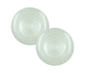 Set de 2 platos de postre Brandani colección Ares en color acuamarina, con un diámetro de 21 cm.