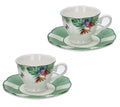 Set de 2 tazas espresso Oasi, con diseño italiano.