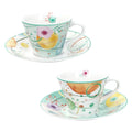 Set de 2 tazas de té Bollicine con diseño italiano.