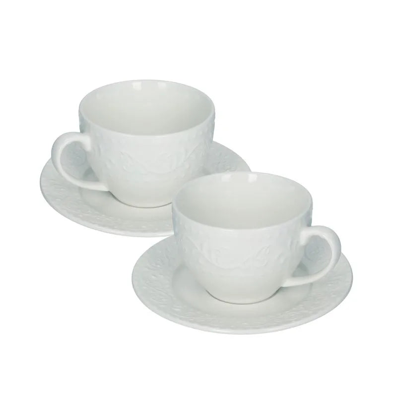 Set de 2 tazas de té "Delizie" de Brandani, con un diseño italiano.