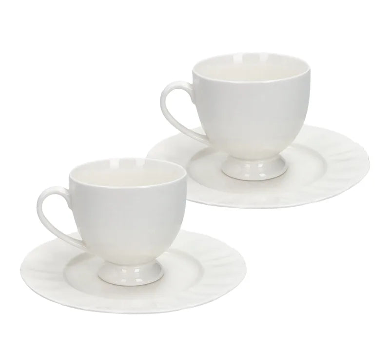 Set de 2 tazas de cerámica de la colección The Georgette, Brandani Gift Group.