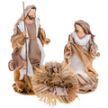 Set de 3 piezas decorativas 'Nacimiento' de Brandani Gift Group, cada una de 36 cm de altura, presentadas juntas.