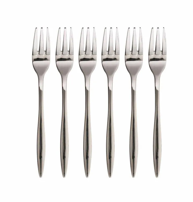 Set de 6 tenedores de postre de acero inoxidable Brandani Gift Group