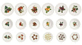 Set de 18 piezas de vajilla Le Primizie en porcelana blanca, con diseño italiano.