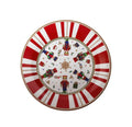 Set de 18 piezas de vajilla italiana 'Lo Schiaccianoci' en porcelana, con diseño navideño, de Brandani Gift Group.