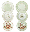 Set de mesa de 18 piezas de la colección Coccole, con diseño italiano.