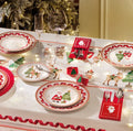 Set de mesa Racconti de 6 piezas de Brandani Gift Group, mostrando un diseño italiano característico.