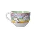 Taza Jumbo "Sei una Creatura Fantastica" con diseño de cactus y texto en italiano, de cerámica.