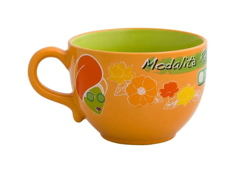 Taza Jumbo Relax Stoneware de cerámica de gres, con un diseño moderno y acabado suave.