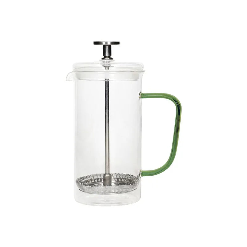 Tisanera Bridge Verde de 35 cl fabricada en vidrio borosilicato.