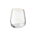Jarrón Gold de Brandani Gift Group, pieza decorativa de diseño italiano con acabado dorado.