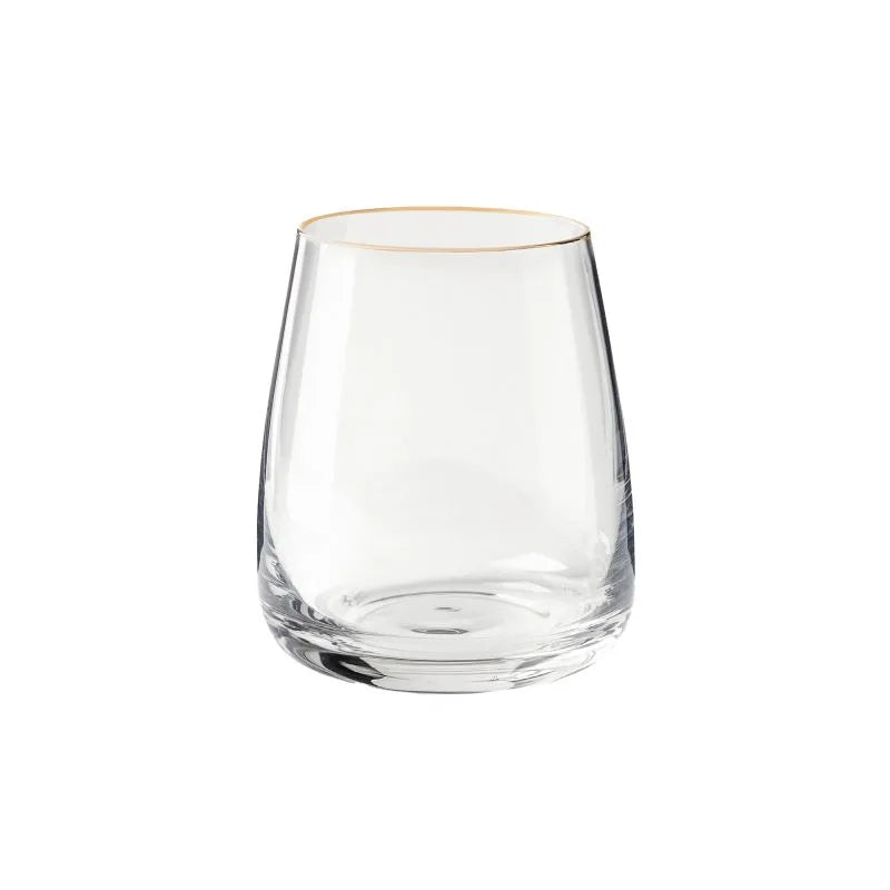 Jarrón Gold de Brandani Gift Group, pieza decorativa de diseño italiano con acabado dorado.