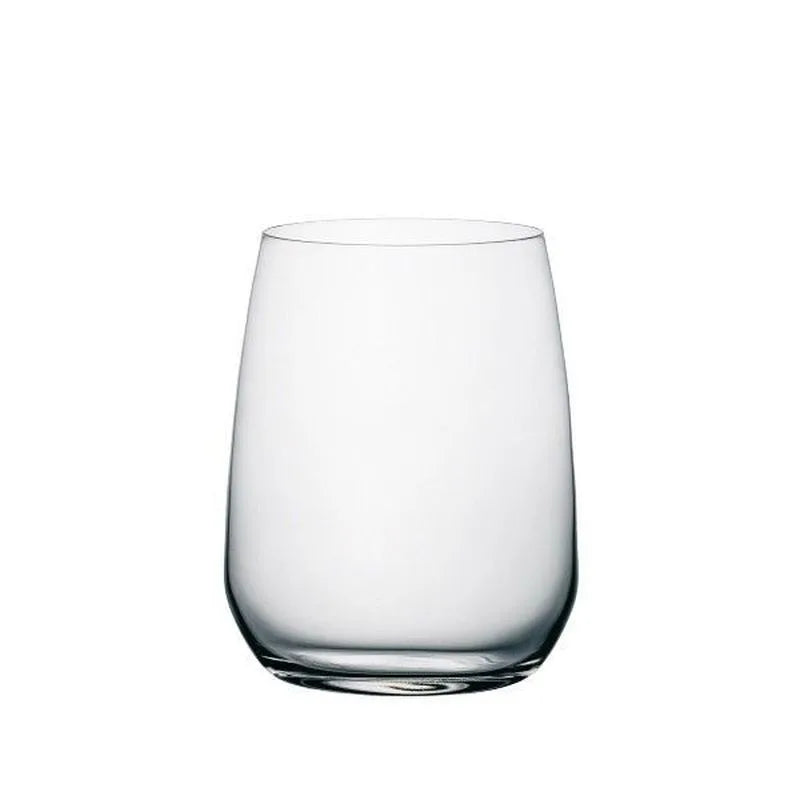 Vaso Omnia, jarrón de diseño italiano en color neutro.